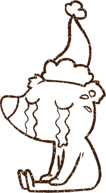 Ağlayan Ayı Kömürü Bir insan tarafından çizilmiş