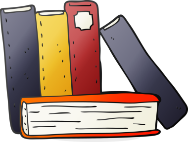 Bir insan tarafından çizilmiş karikatür kitapları.