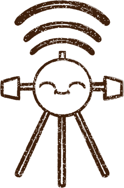 Uydu Kömürü Bir insan tarafından çizilmiş