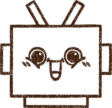 Bir insan tarafından çizilen Robot Yüzlü Kömür