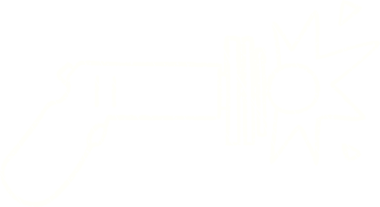 Bir insan tarafından çizilen Ray Gun Tebeşiri