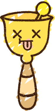 Bir insan tarafından çizilmiş çan tebeşiri