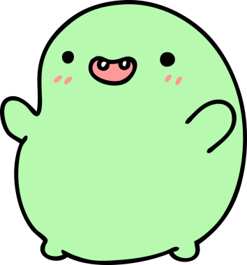 Bir insan tarafından çizilmiş mutlu fasulye yaratığının karikatürü.