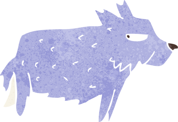 Bir insan tarafından çizilmiş karikatür teriyeri.