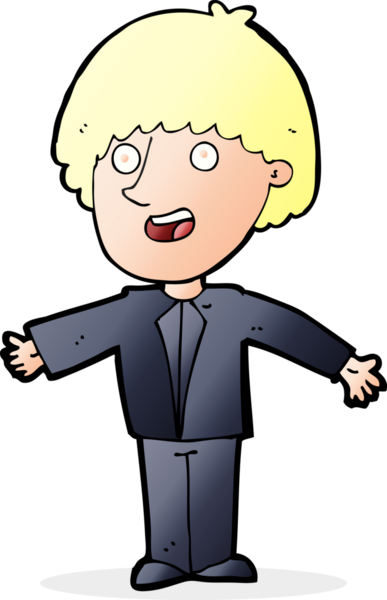 Bir insan tarafından çizilmiş mutlu bir adam.