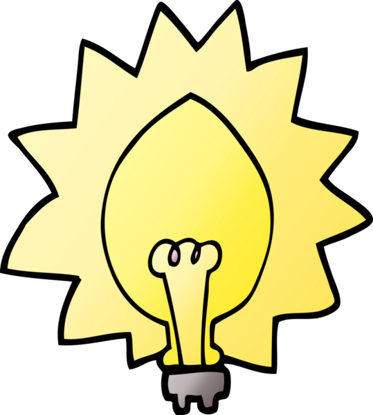 Bir insan tarafından çizilmiş karalama lambası.