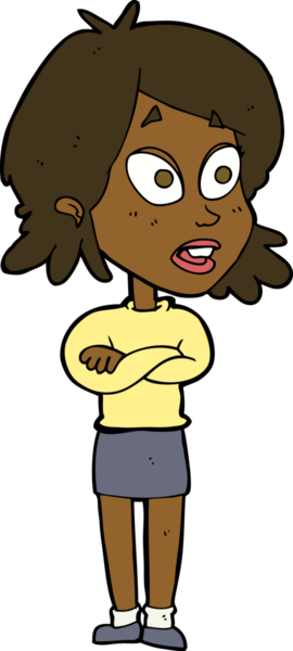 Bir insan tarafından çizilmiş bir karikatür.