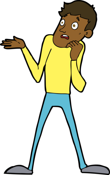 bir insan tarafından çizilmiş sinirli bir adam.