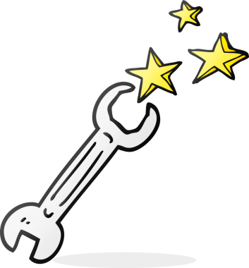 Bir insan tarafından çizilmiş serbest çizgi film anahtarı.