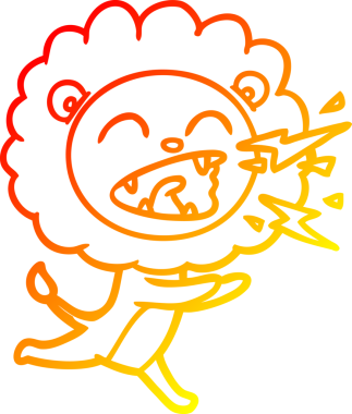 Bir insan tarafından çizilmiş, çizgi film karakteri.