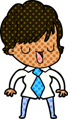 Bir insan tarafından çizilmiş bir karikatür kadın konuşuyor.