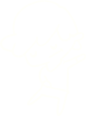 Bir insan tarafından çizilen Dans Eden Çocuk Tebeşiri