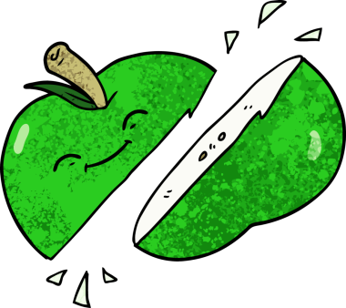 Bir insan tarafından çizilmiş çizgi film.