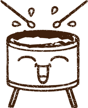 Bir insan tarafından çizilen Davul Kömürü Çizimi