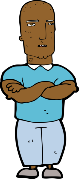 Çizgi film bir insan tarafından çizilmiş kel adamı kızdırdı.