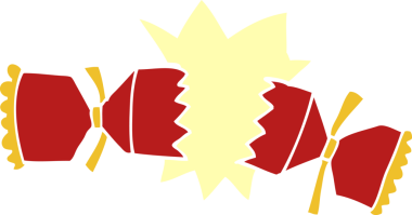 Bir insan tarafından çizilmiş karikatür kırıcı kraker.