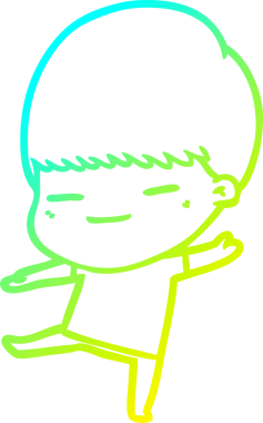 Bir insan tarafından çizilmiş kendini beğenmiş bir çizgi film karakteri.