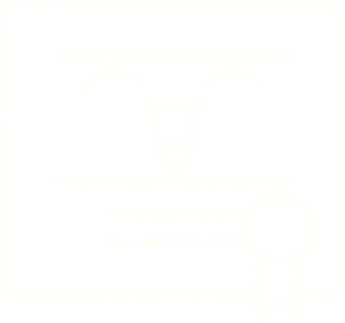 Bir insan tarafından çizilmiş Sertifika Tebeşiri