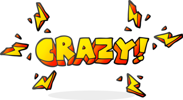 Bir insan tarafından çizilmiş karikatür çılgınca bağırıyor.