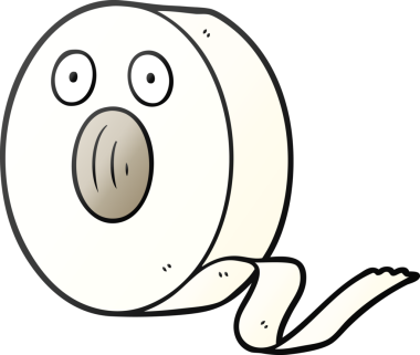 Bir insan tarafından çizilmiş çizgi film kaseti.