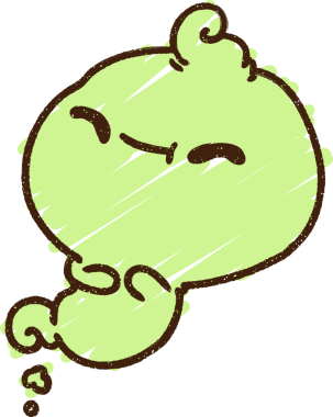 Bir insan tarafından çizilmiş şirin Hayalet Tebeşiri