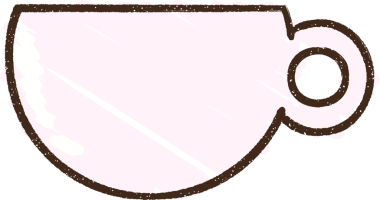 Bir insan tarafından çizilmiş kupa tebeşiri