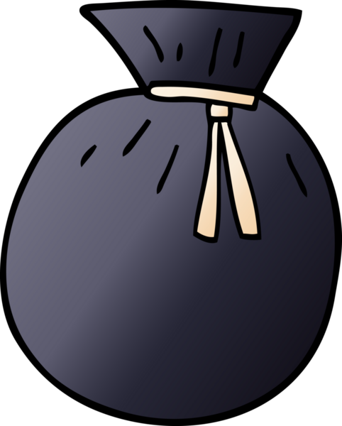 Bir insan tarafından çizilmiş karalama çuvalı.