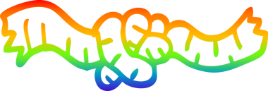 Bir insan tarafından çizilmiş bir karikatür çizimi.