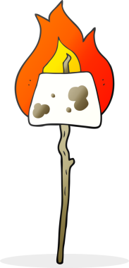 Bir insan tarafından çizilen çubuğa el yazısıyla çizilmiş şekerlemeler.