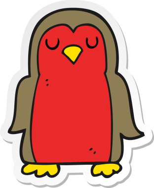 Bir insan tarafından çizilmiş bir karikatür etiketi.