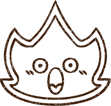 Bir insan tarafından çizilen Ateş Kömürü Çizimi