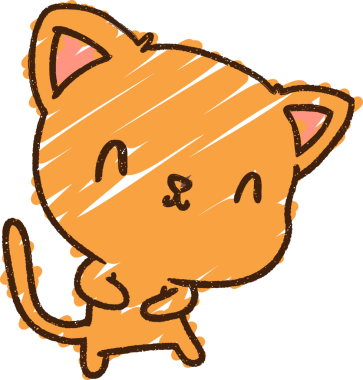 Bir insan tarafından çizilen Kedi Tebeşiri