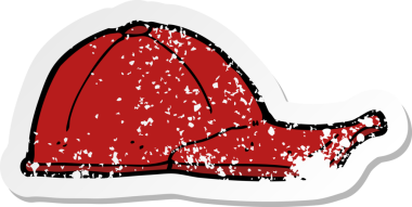 Bir insan tarafından çizilmiş bir çizgi film kapağının gerilimli çıkartması.