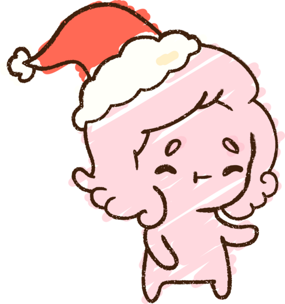 Bir insan tarafından çizilmiş Noel Ruhu Tebeşiri