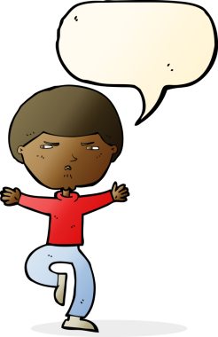 Bir insan tarafından çizilmiş konuşma balonlu kızgın adam çizgi filmi.