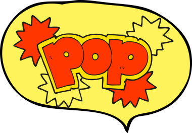 Bir insan tarafından çizilmiş serbest konuşma balonu çizgi film patlama sembolü