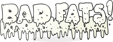 Bir insan tarafından çizilmiş kötü yağlar.