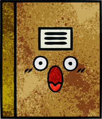 Bir insan tarafından çizilmiş bir defterin retro grunge desen karikatürü