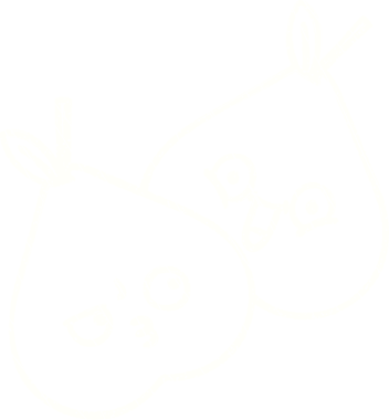 Bir insan tarafından çizilen Armut Tebeşiri