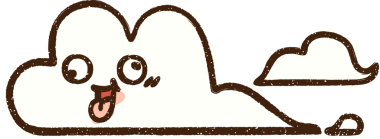 Bir insan tarafından çizilen Çılgın Bulut Tebeşiri