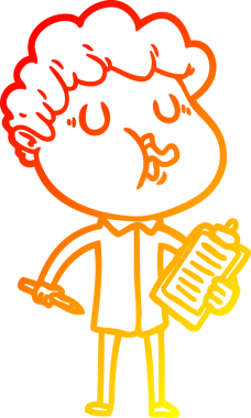 Bir insan tarafından çizilmiş, çizgi film karakteri.