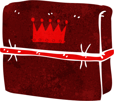 bir insan tarafından çizilmiş kraliyet iş dosyaları.