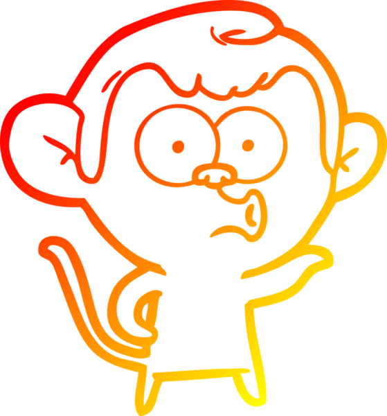 Bir insan tarafından çizilmiş sıcak çizgi çizgi çizgi çizimi.