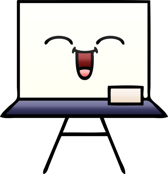 Bir insan tarafından çizilmiş beyaz bir karikatür.