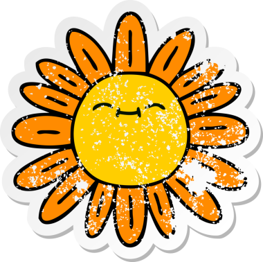 Bir insan tarafından çizilmiş garip bir el çiziminin sıkıntılı çıkartması.