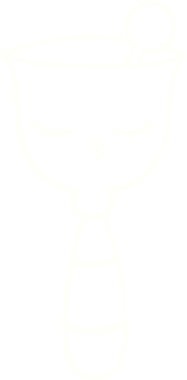 Bir insan tarafından çizilmiş çan tebeşiri