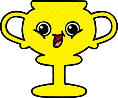 Bir insan tarafından çizilmiş bir kupanın çizgi romanı.