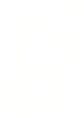 Bir insan tarafından çizilen Noel Kurdu Tebeşiri