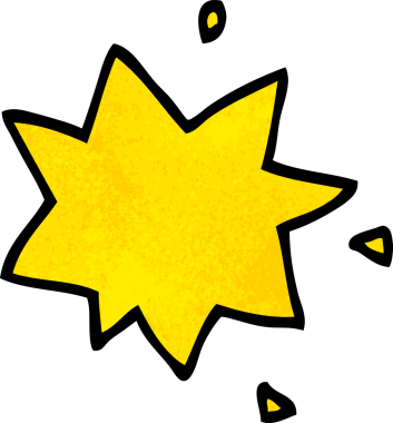 Bir insan tarafından çizilmiş bir karalama bombası.