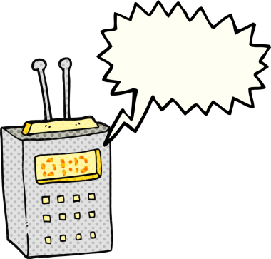 Bir insan tarafından çizilmiş serbest çizim çizgi roman konuşma balonu bilimsel aygıtı